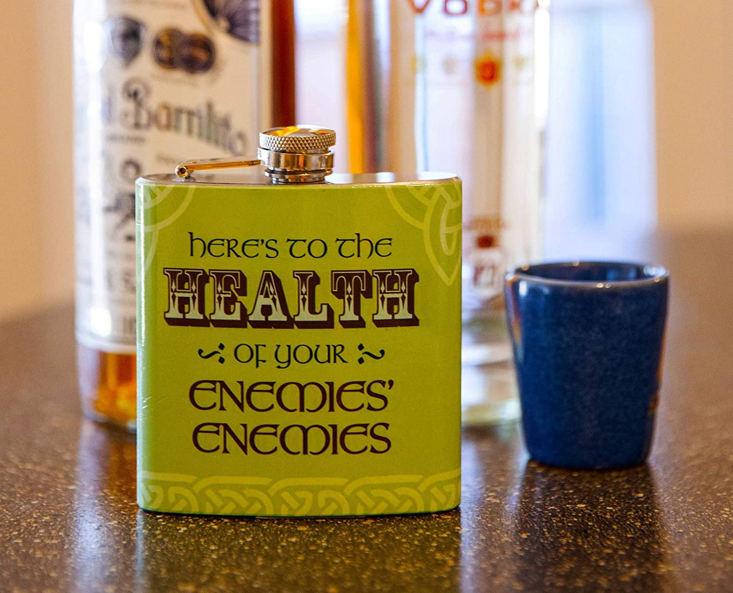 Truth & Spirits - 6 oz Stainless Steel Alcohol Flask Special Celebrations and Occasions