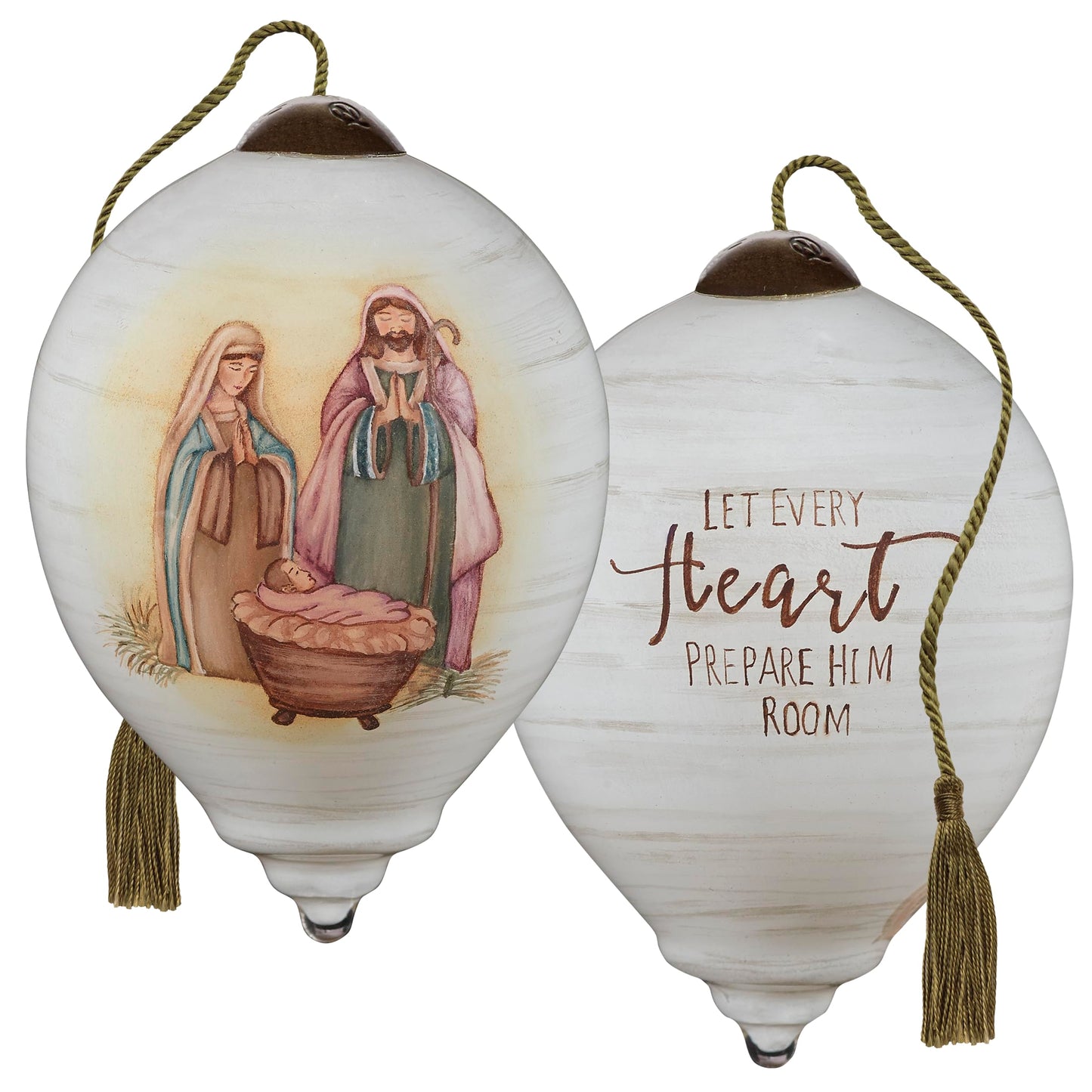 Ne'Qwa Ornament, Let Every Heart Prepare Him Room (7231115)