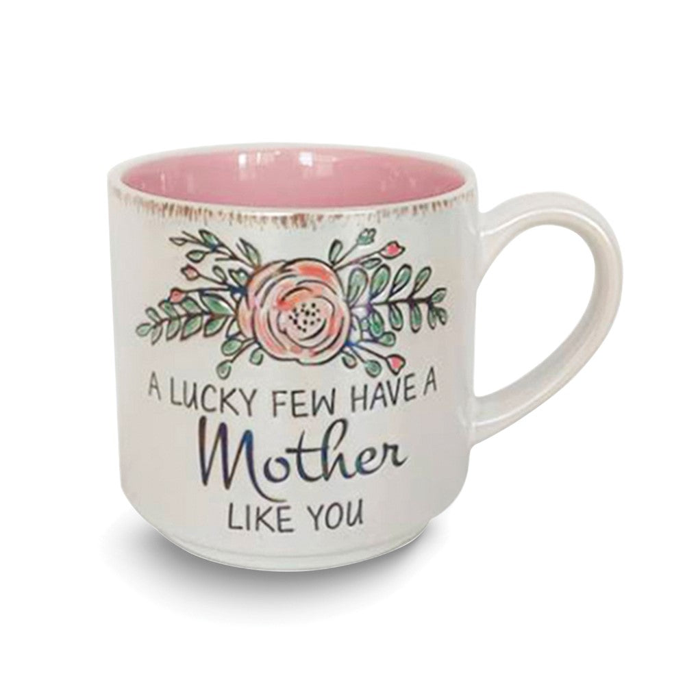 Floral Mother Like You 18 ounce Ceramic Mug