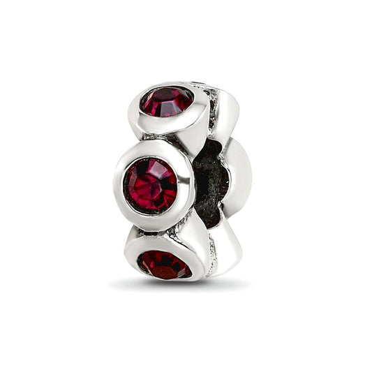 Sterling Silver Reflections June Preciosa Crystal Birthstone Bead