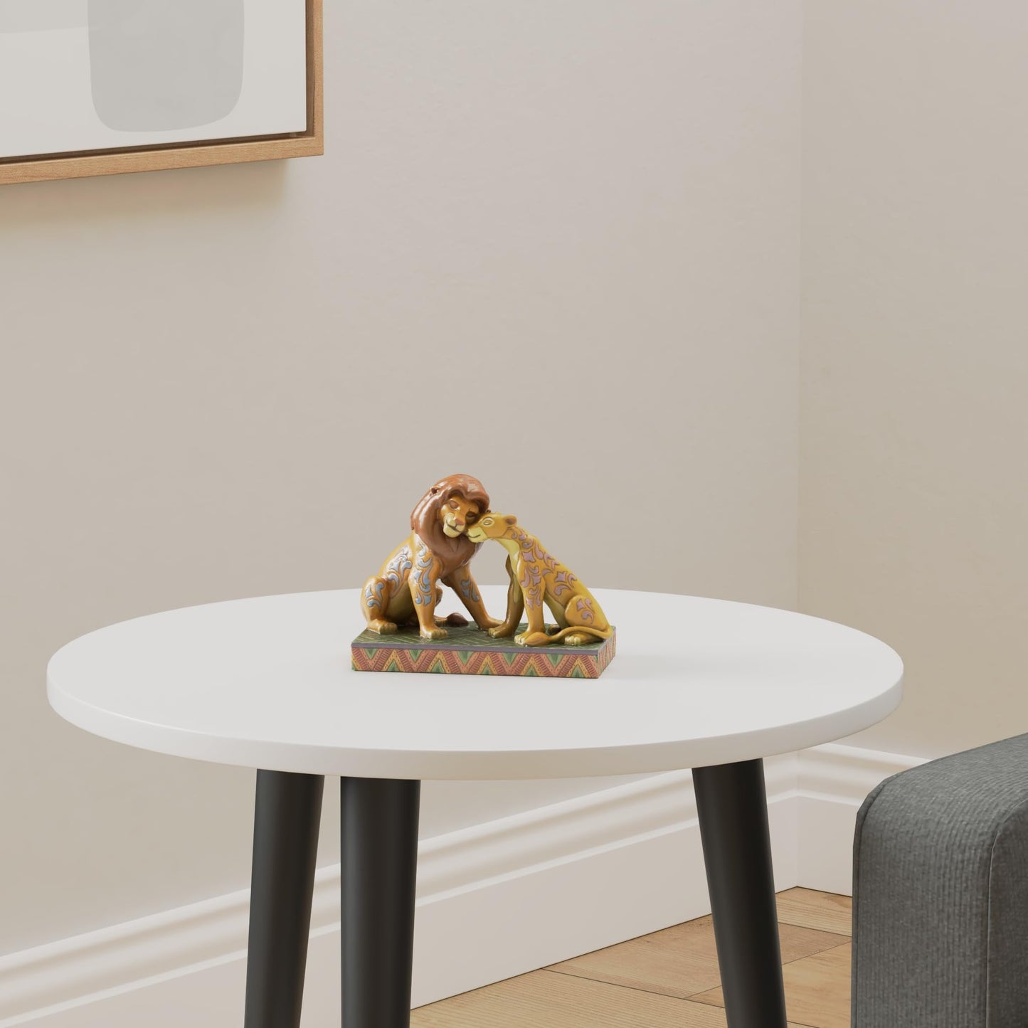 Enesco Disney Traditions by Jim Shore Simba and Nala Snuggling Figurine