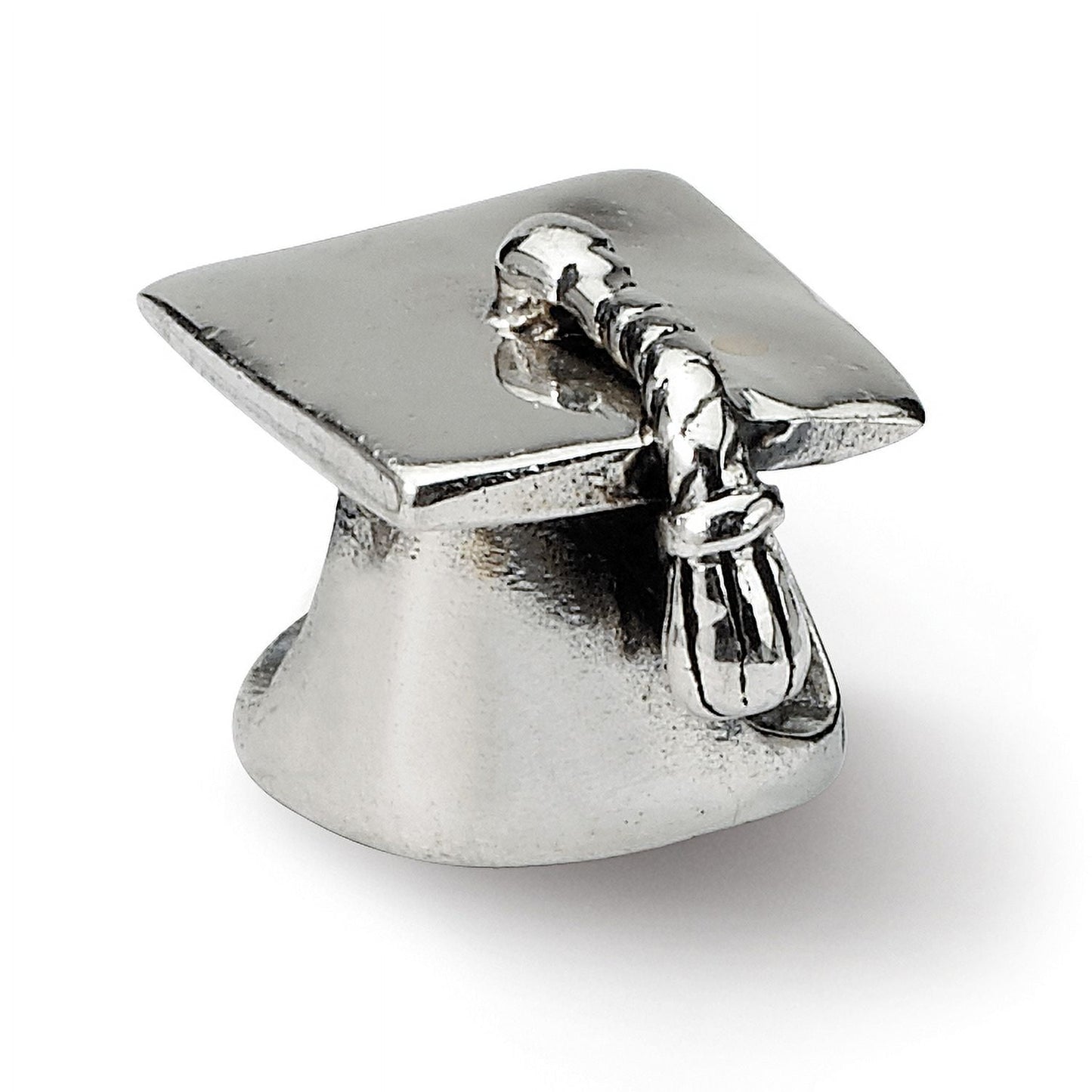 Sterling silver Reflections Graduation Cap Bead
