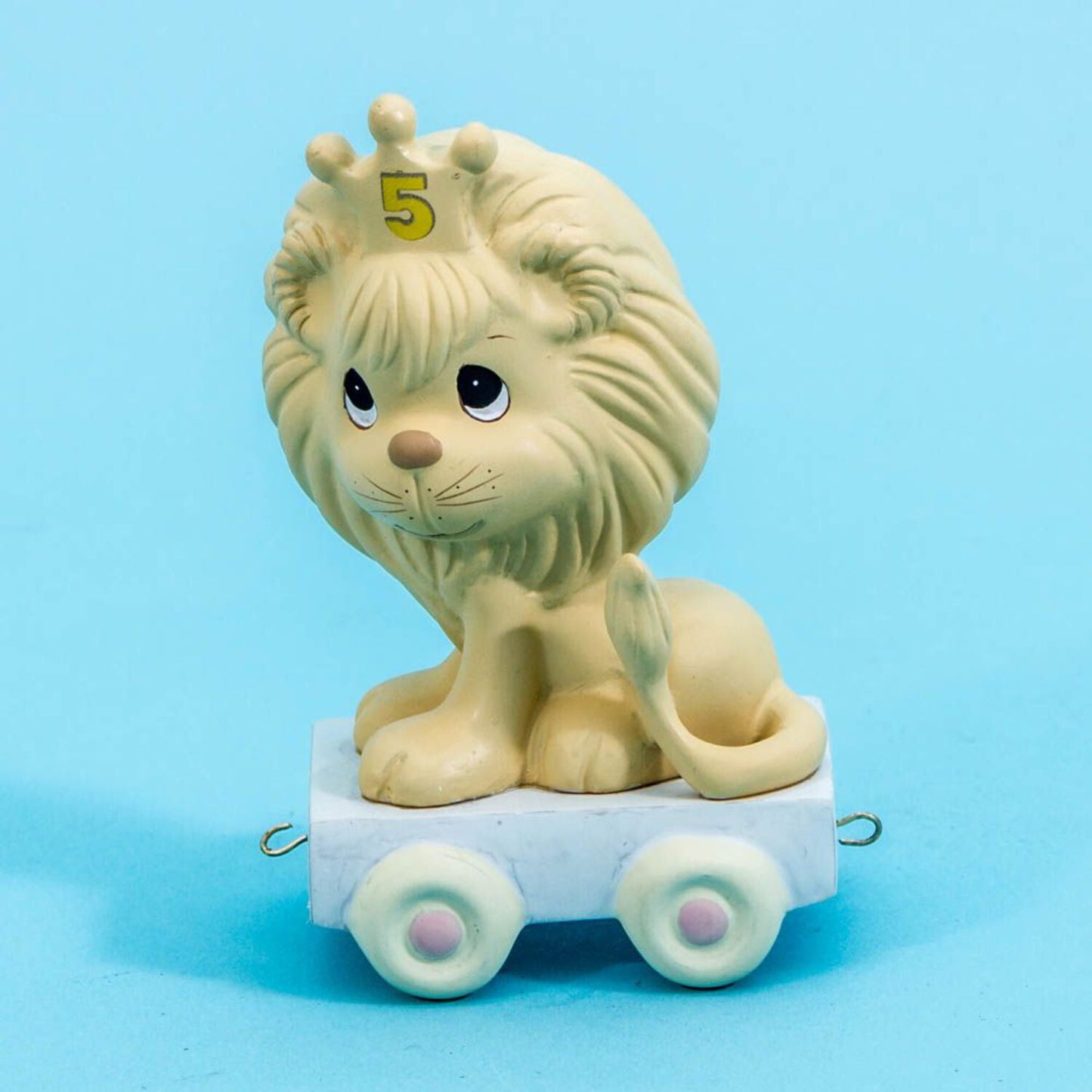 Precious Moments Birthday Train, Age 5, This Day Is Something To Roar About Figurine, Count 1