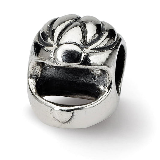 Sterling Silver Reflections Race Car Helmet Bead