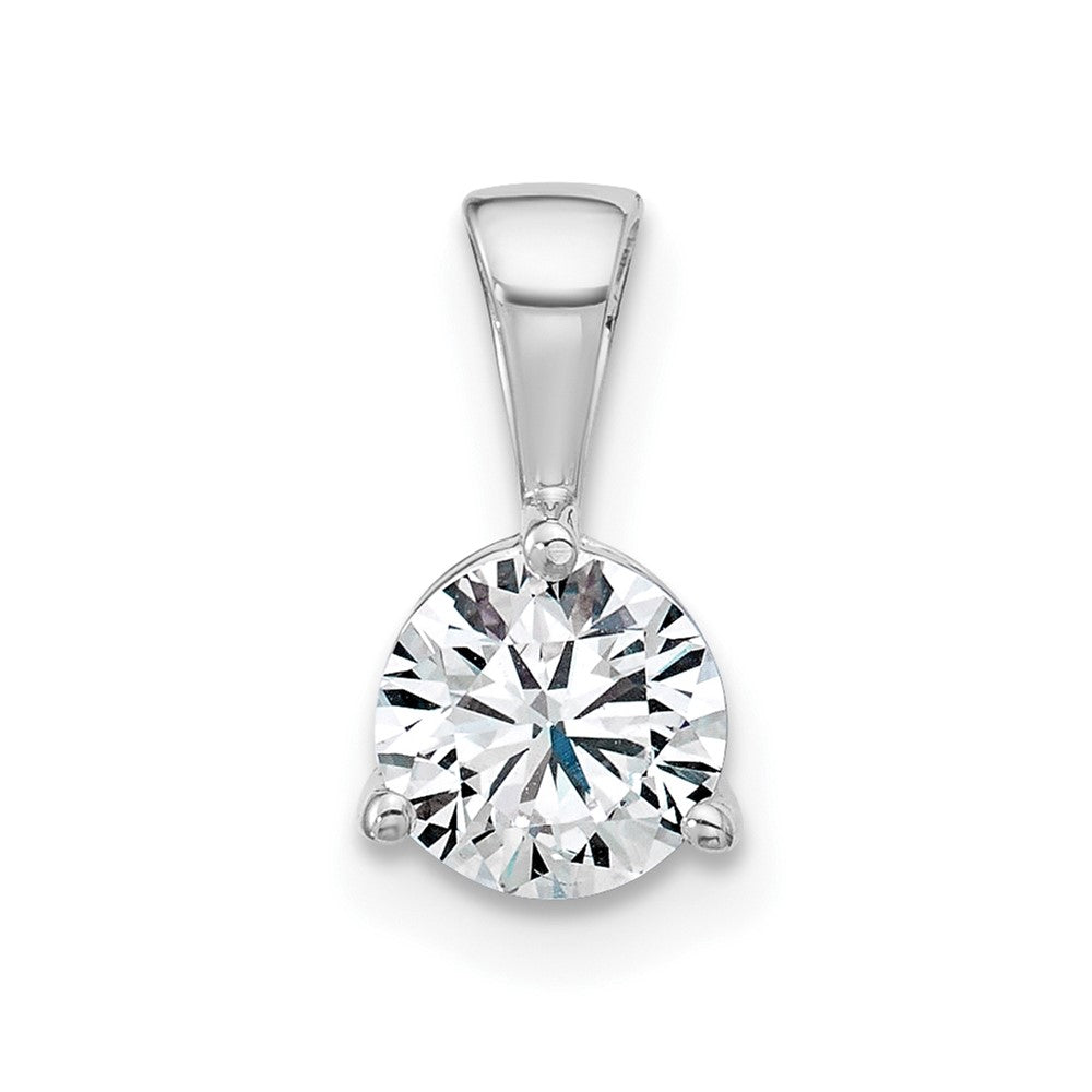 14ky 3/4ct. Round 3 Prong Solitaire Mtg