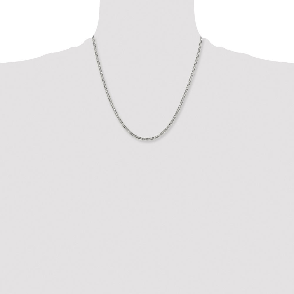 Stainless Steel Polished 3.1mm 20in Bismark Chain