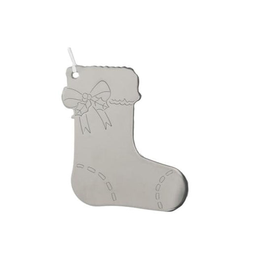 Creative Gifts 018845 Stocking Ornament with White Tassel
