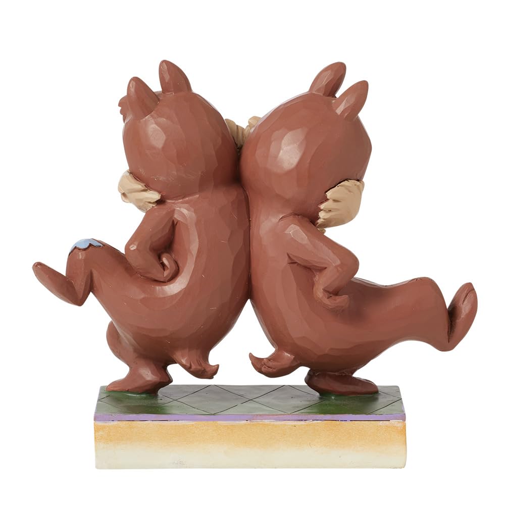 Enesco Disney Traditions Chip and Dale, Figurine, 5.25in H