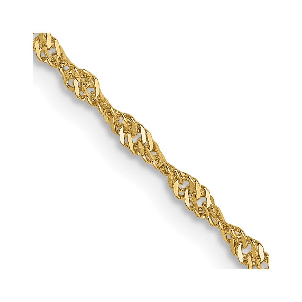 10k 1.3 mm Singapore Chain