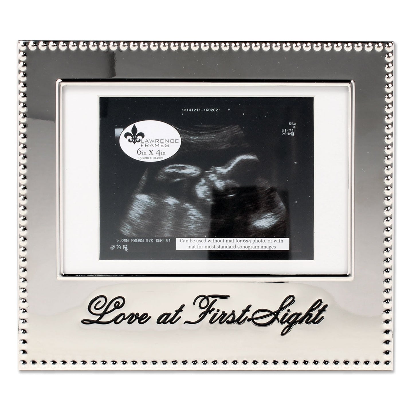 Dang Metal Picture Frame, Silver, 4x6