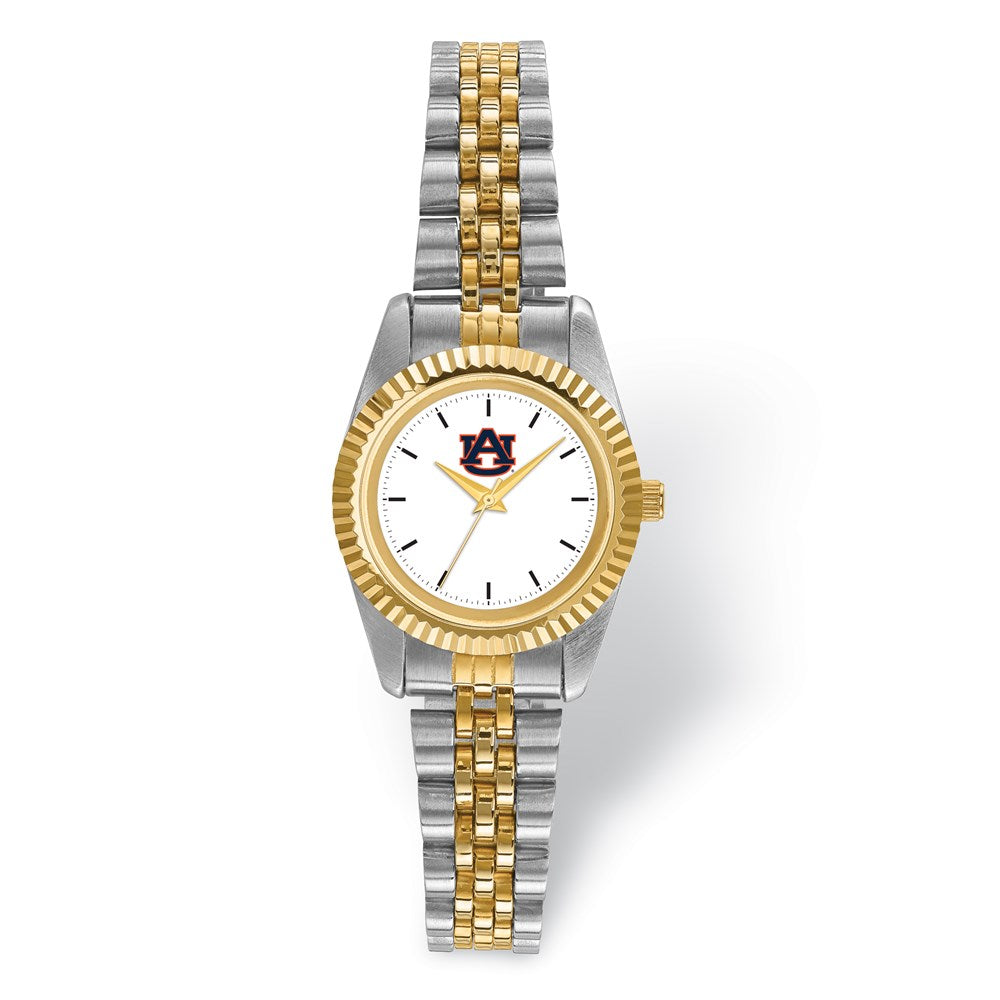 LogoArt Auburn University Pro Two-tone Ladies Quartz Watch QAU167
