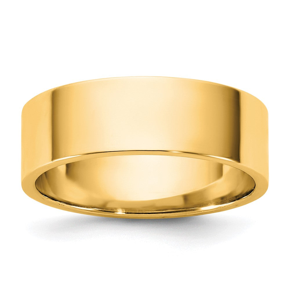 14KY 6.5mm LTW Flat Band Size 12