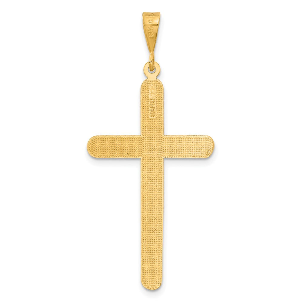 10k Cross Pendant Yellow Gold