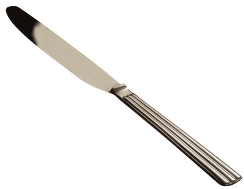 Mepra Sole Table Knife with Hollow Handle, 9-3/8-Inch, Set of 12