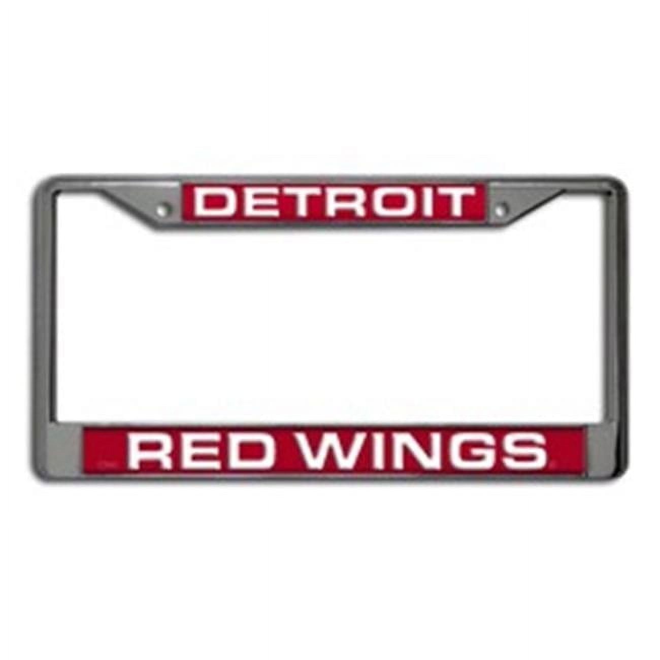Detroit Hockey Red-Wing's Chrome Metal Laser Cut License Plate Frame