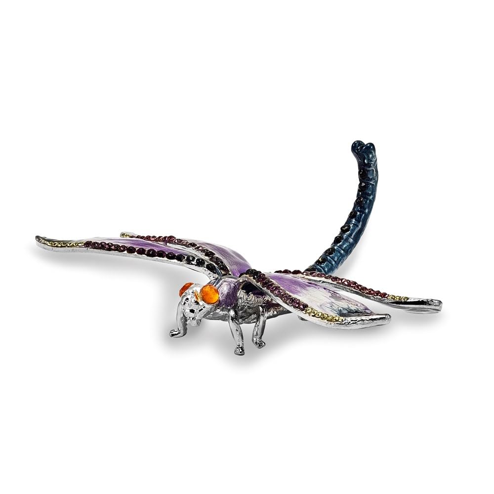 Madame Dragonfly Ring Holder Figurine