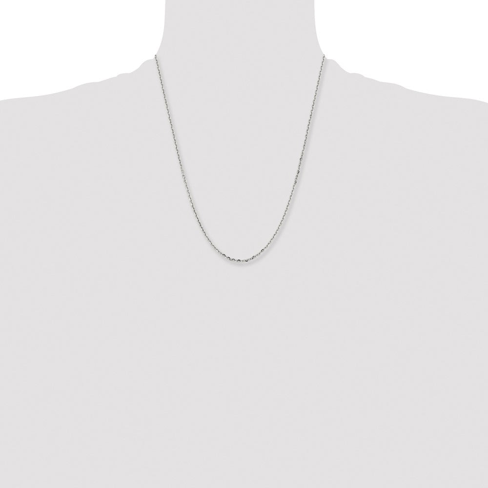 Stainless Steel Polished 2.7mm 22in Cable Chain