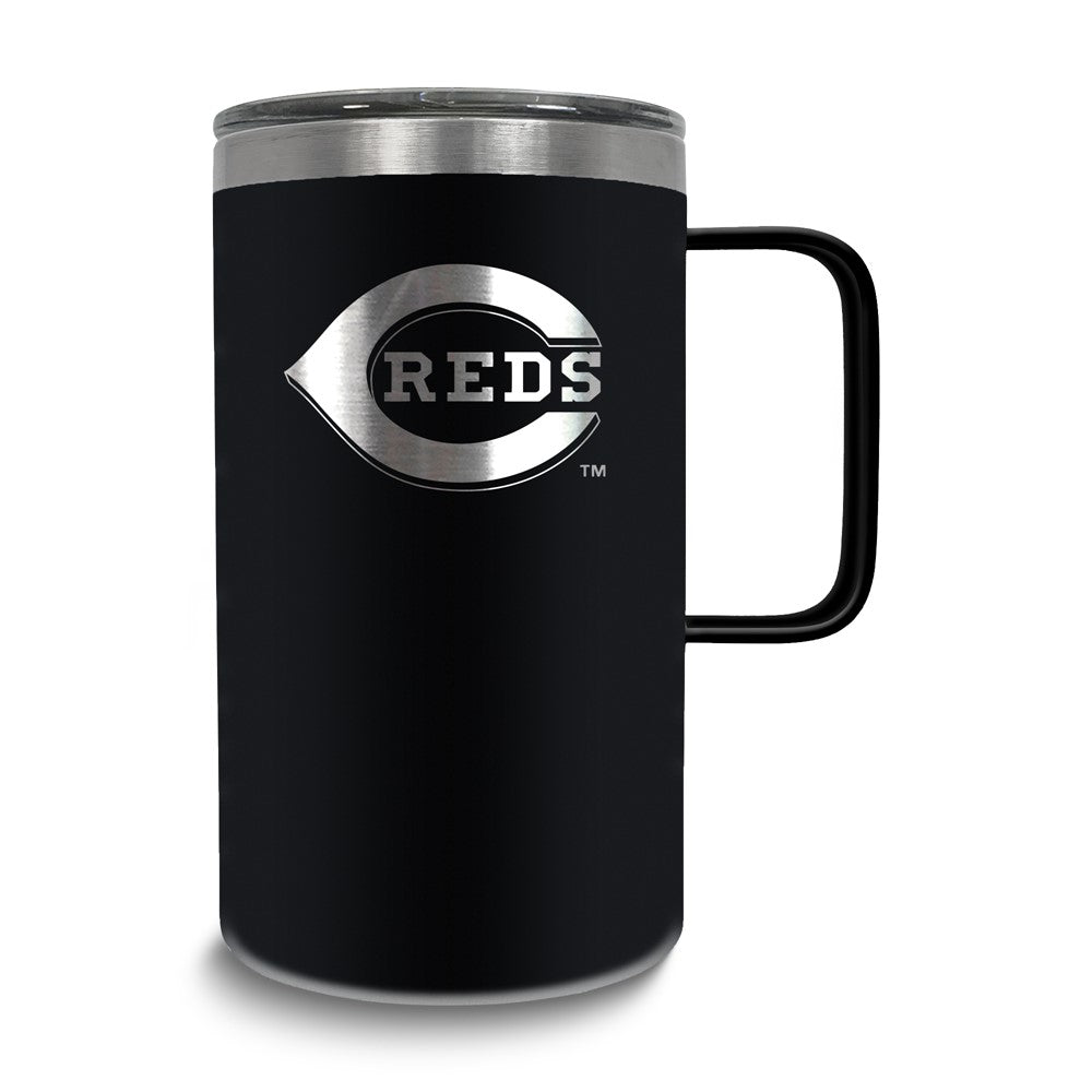 MLB Cincinnati Reds Stainless Steel 18 oz. Hustle Mug with Lid