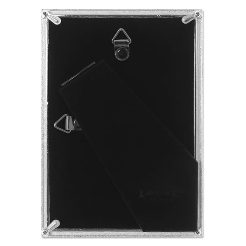 4x6 Silver Metal Hammer Effect Tabletop Picture Frames