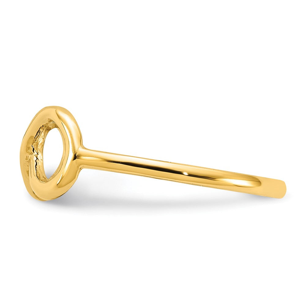 14k Polished Infinity Ring Size 7