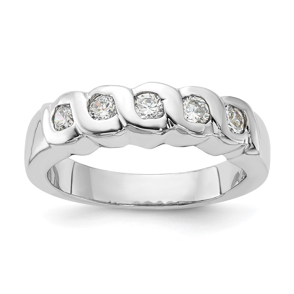 Sterling Silver CZ Ring