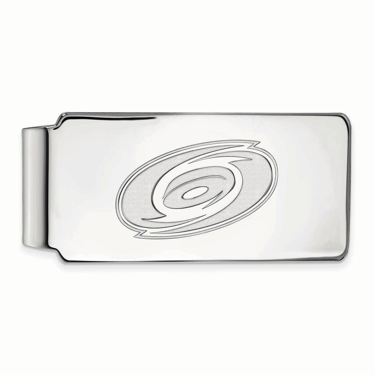 Silver Carolina Hurricanes Money Clip
