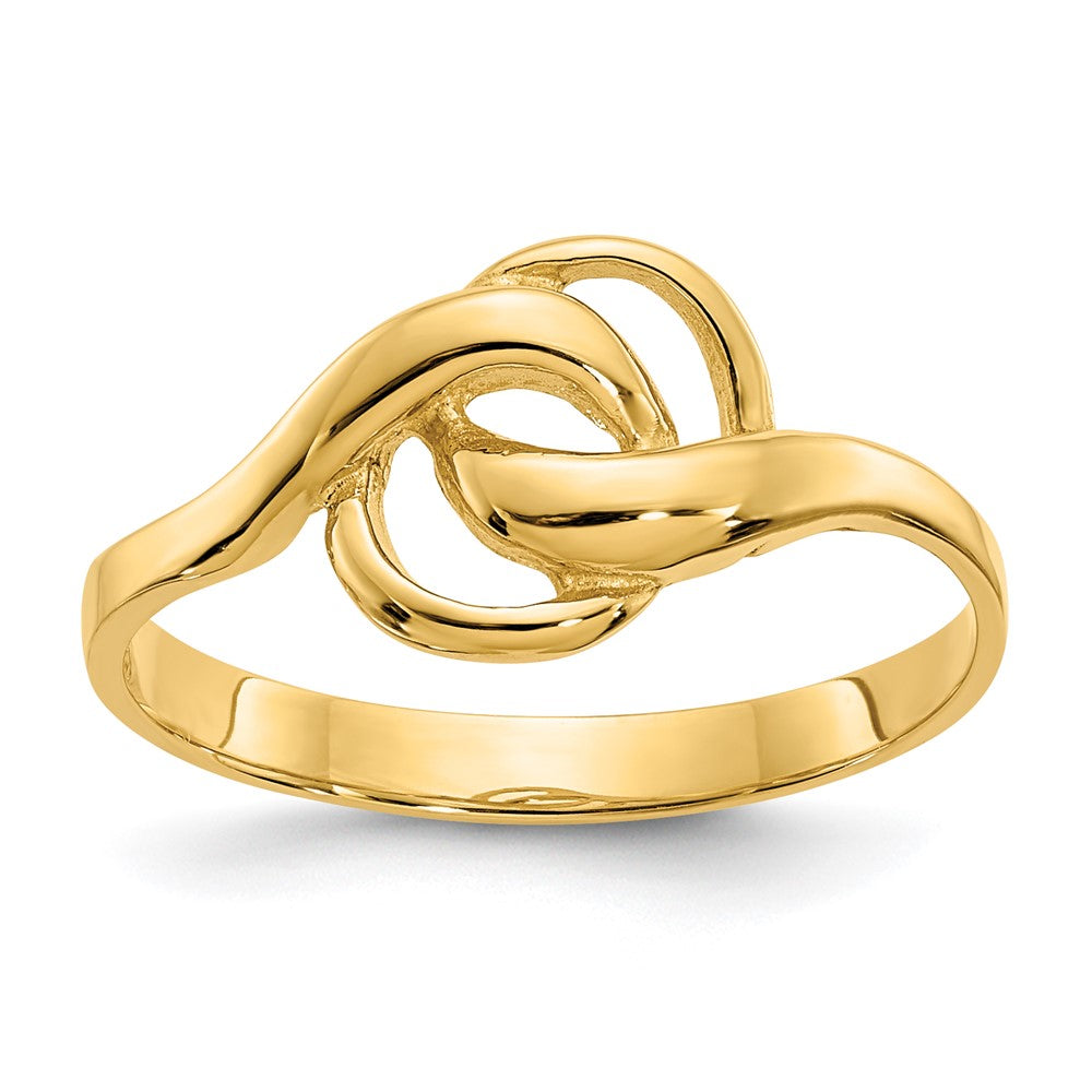14k Free Form Ring Size 6