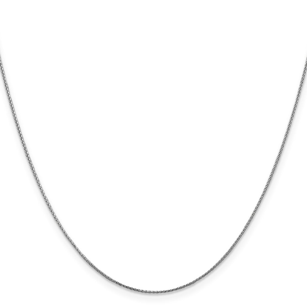 10k White Gold .65mm D/C Spiga Chain