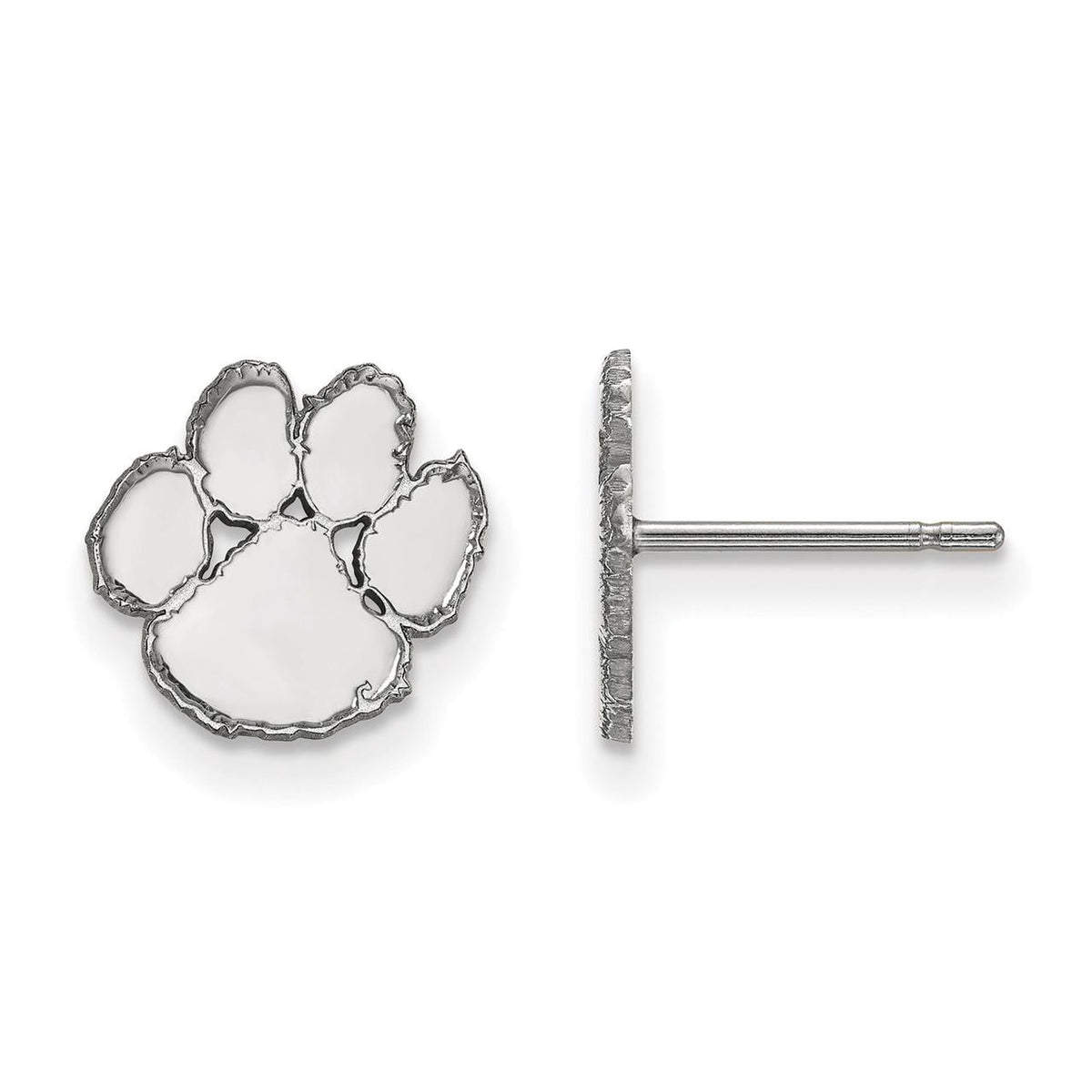 Women's Clemson Tigers Sterling Silver XS Post Earrings