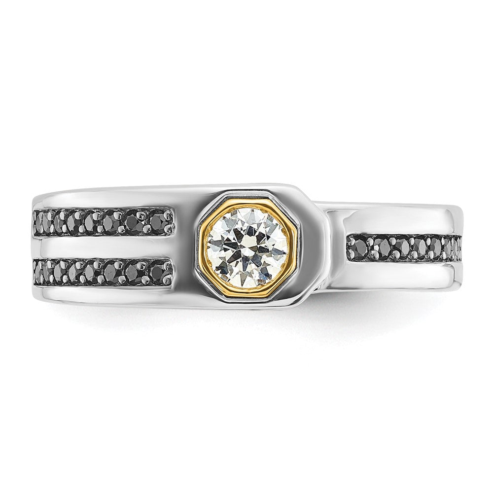 SS & GP IBGoodman Brown CZ complete Ring