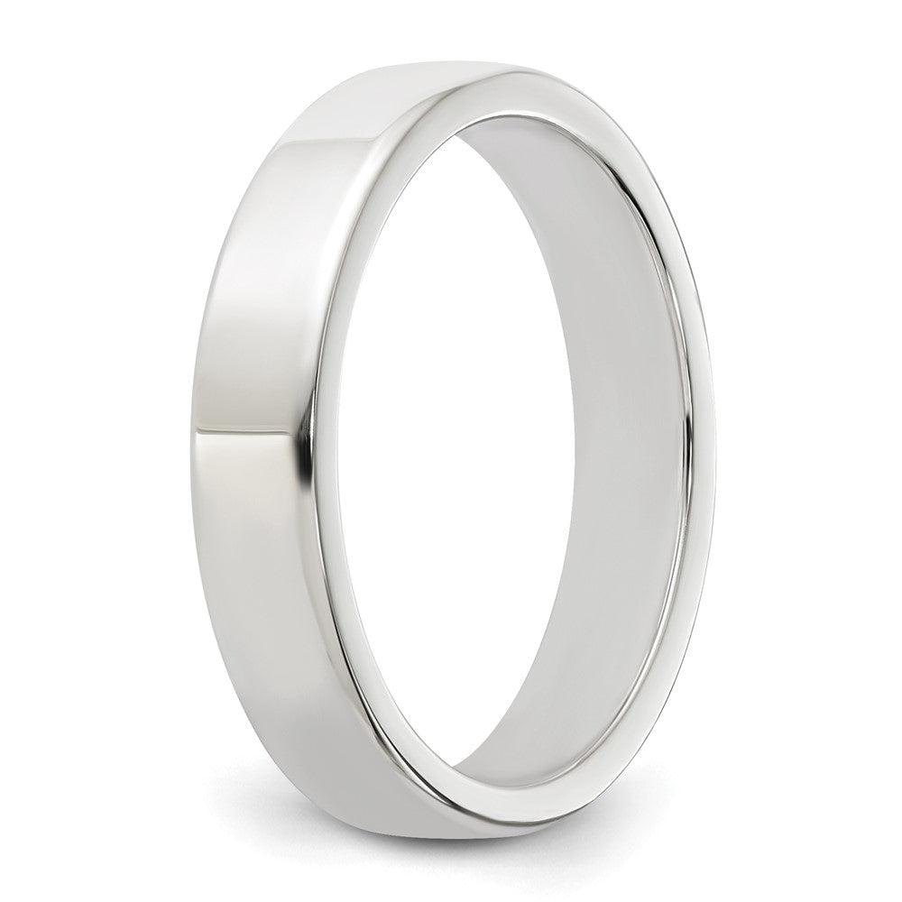 Sterling Silver 4mm Lightweight Flat Size 10.5 Band