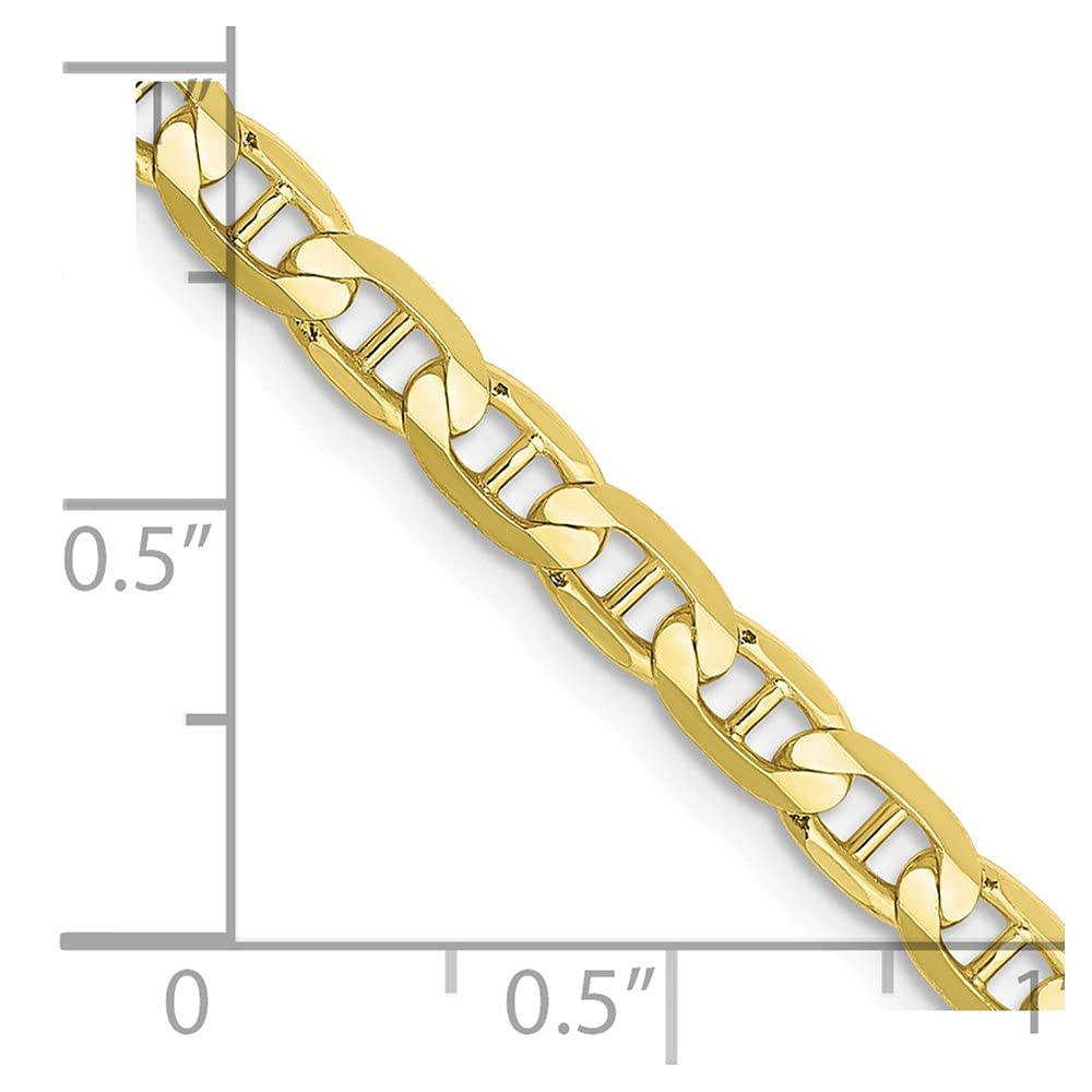 10k 3.75mm Concave Anchor Chain