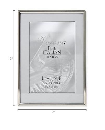 5x7 Simply Silver Metal Picture Frame