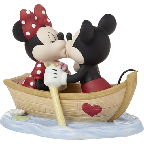 Precious Moments Disney Mickey Mouse and Minnie Mouse We Will Never Drift Apart Figurine #222701