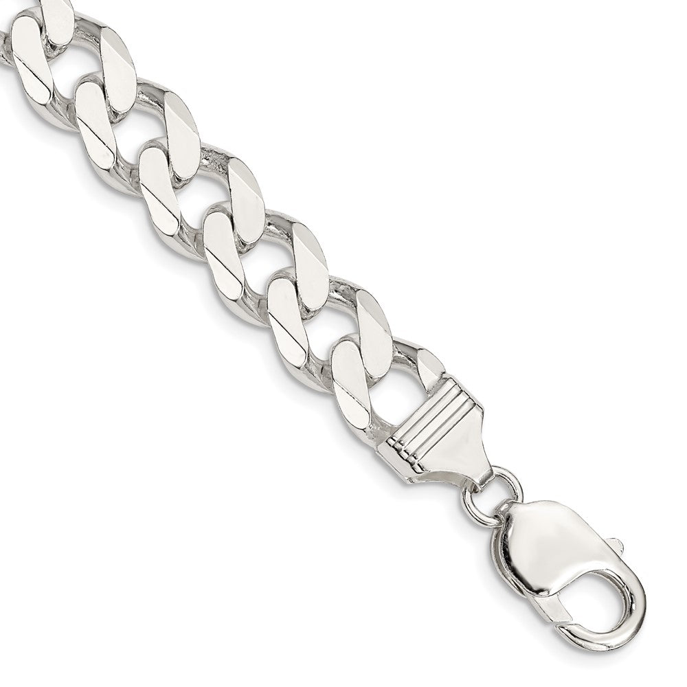 Sterling Silver 11mm Curb Chain 8 inches