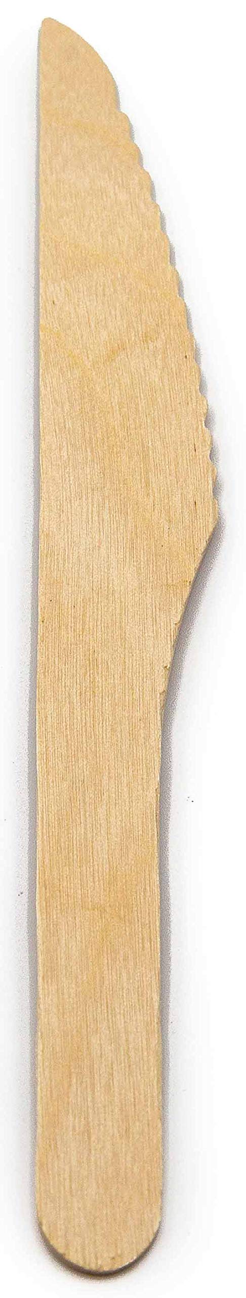 150-Piece Disposable Eco-friendly Wooden Knives QGM22663