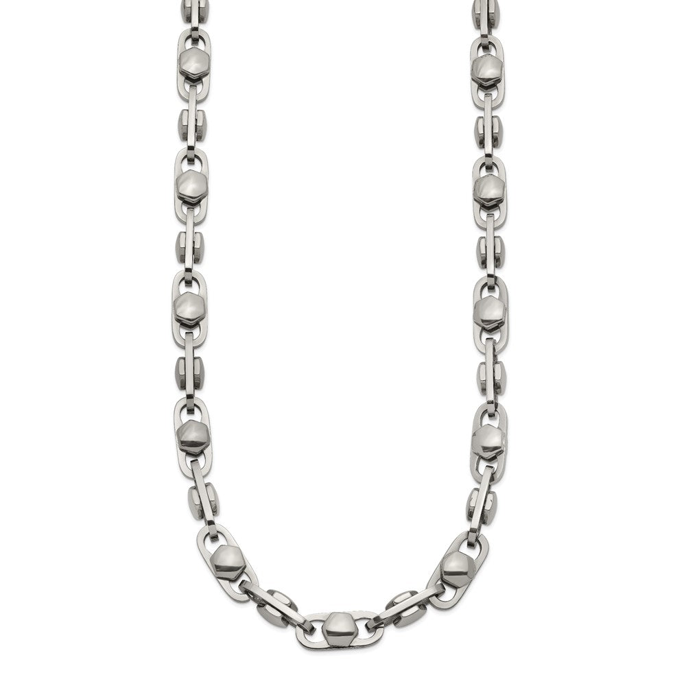 Stainless Steel Polished 6.50mm 24in Necklace