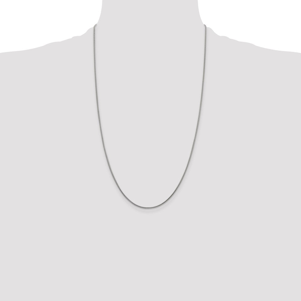 Sterling Silver 1.2mm Snake Chain 26 Inches