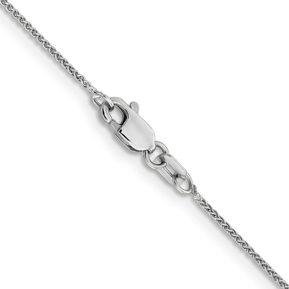 10k White Gold .8mm Spiga Chain
