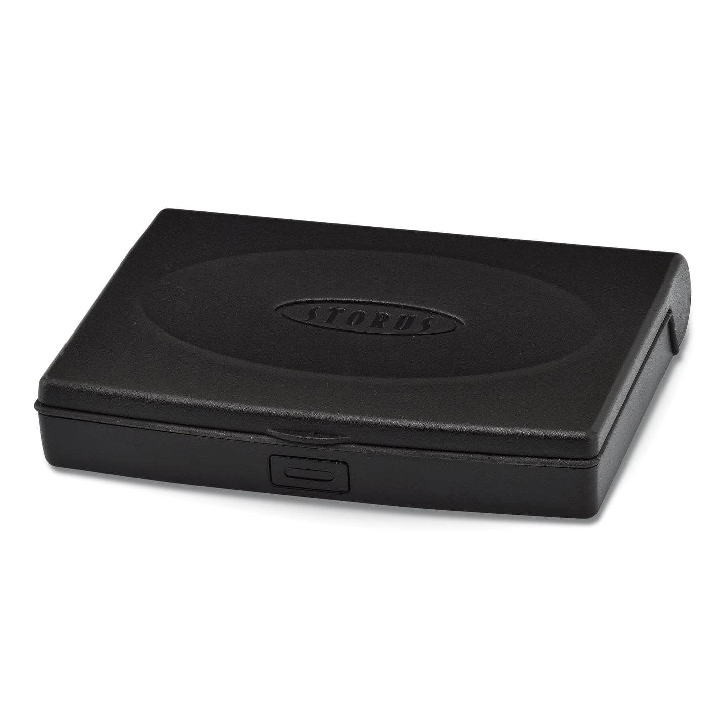 Black ABS Smartr Mini Jewelry Case with Tangle-Free Soft Peg System for Necklaces GP8043
