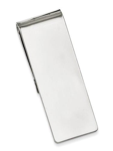 Sterling Silver Engravable Money Clip