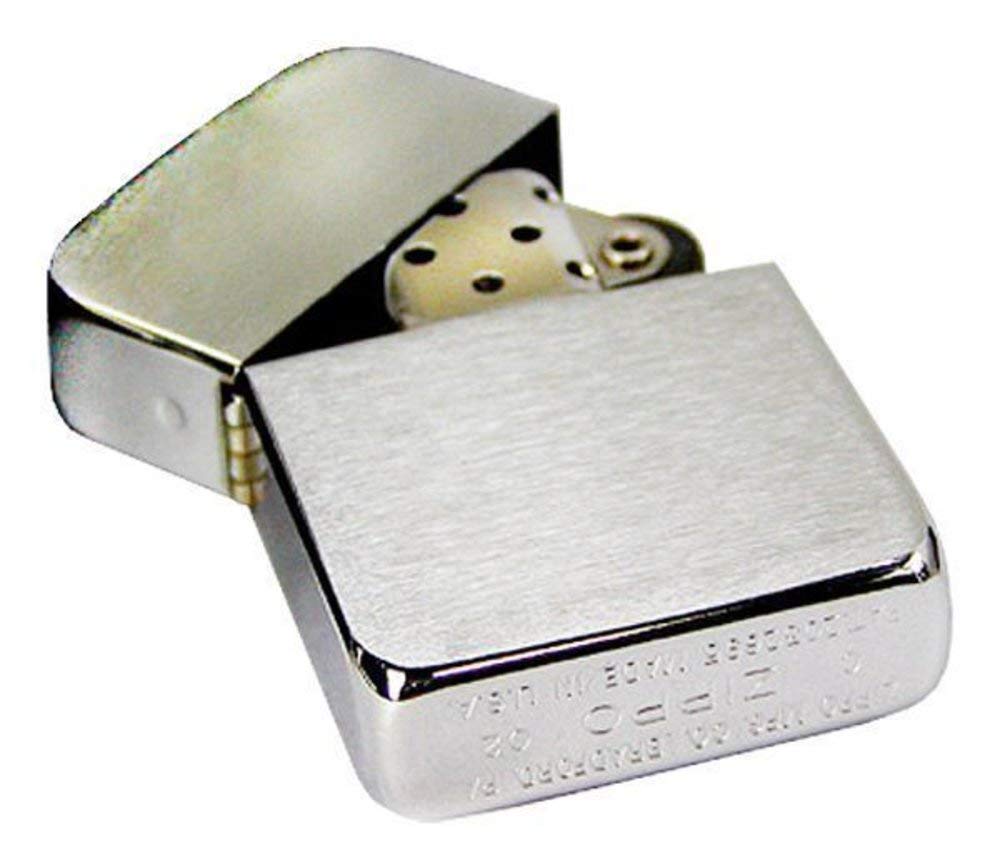 Zippo 1941 Replica Brushed Chrome Pocket Lighter