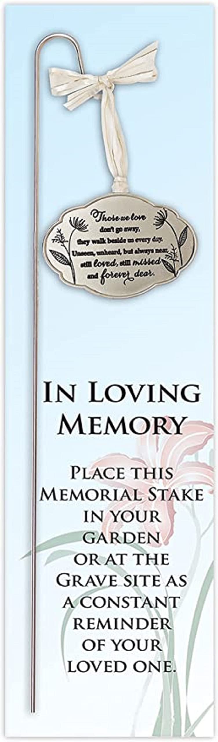CA Gift 256102 18 in. Memorial Garden Stake with 3.75 in. Ornament - Those We Love