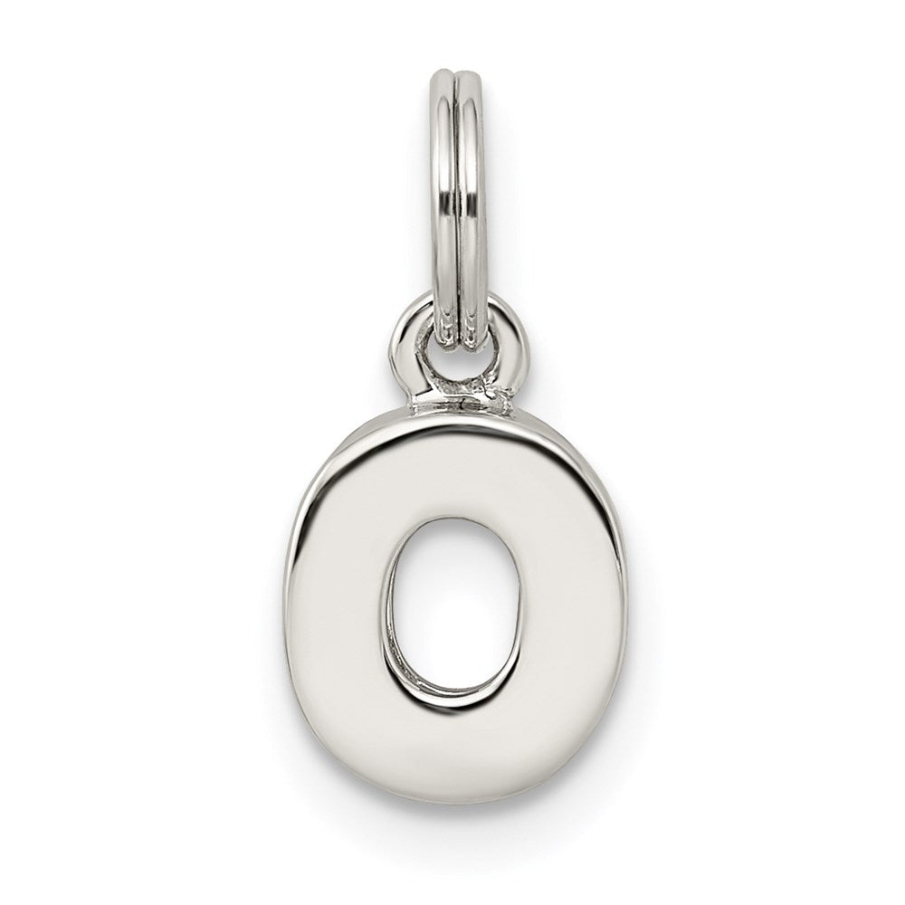 Sterling Silver Letter O Initial Charm