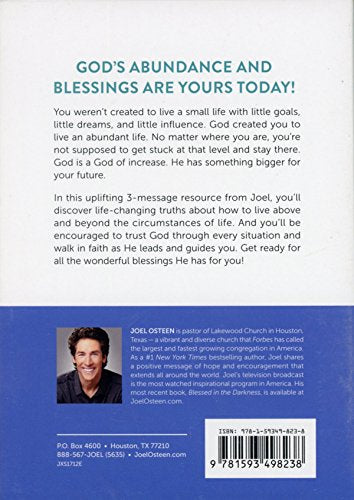 Living Above & Beyond - 3 message cd/dvd set [Audio CD Library Binding] Joel Osteen