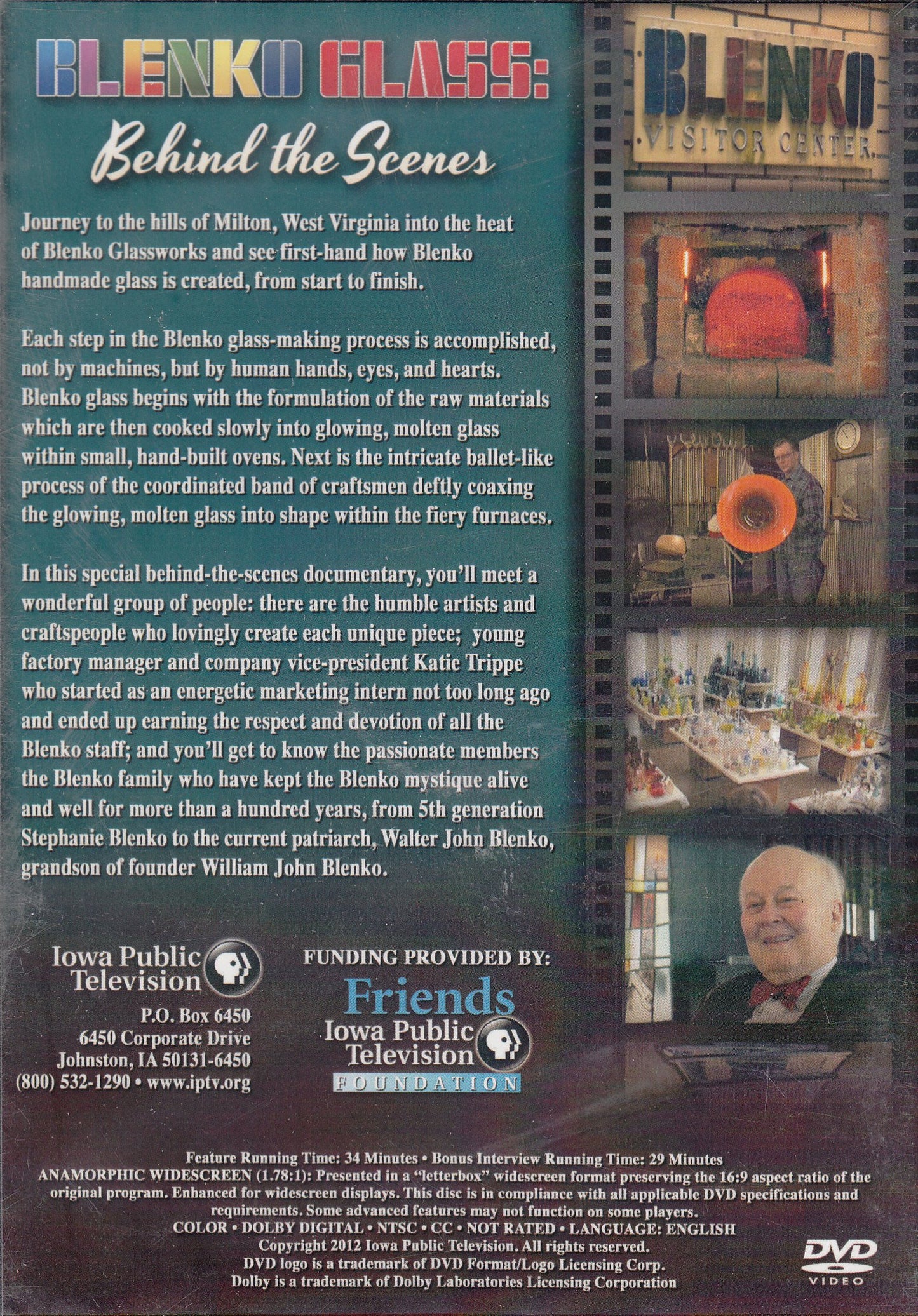 Blenko Glass: Behind the Scenes [DVD]