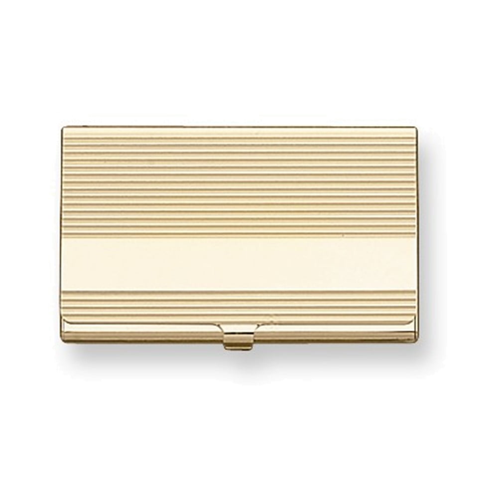 Gold-tone Business Card Case