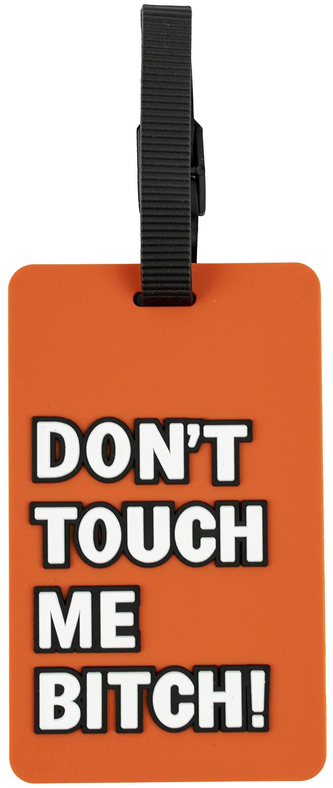4-Piece DON'T TOUCH ME Luggage Tag Set QGM22555