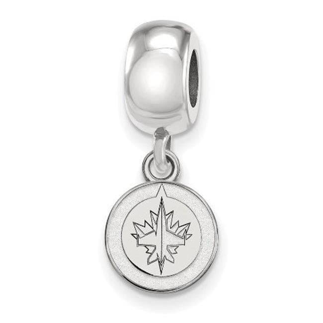 LogoArt SS018JTS Sterling Silver NHL Winnipeg Jets Extra Small Dangle Bead Charm