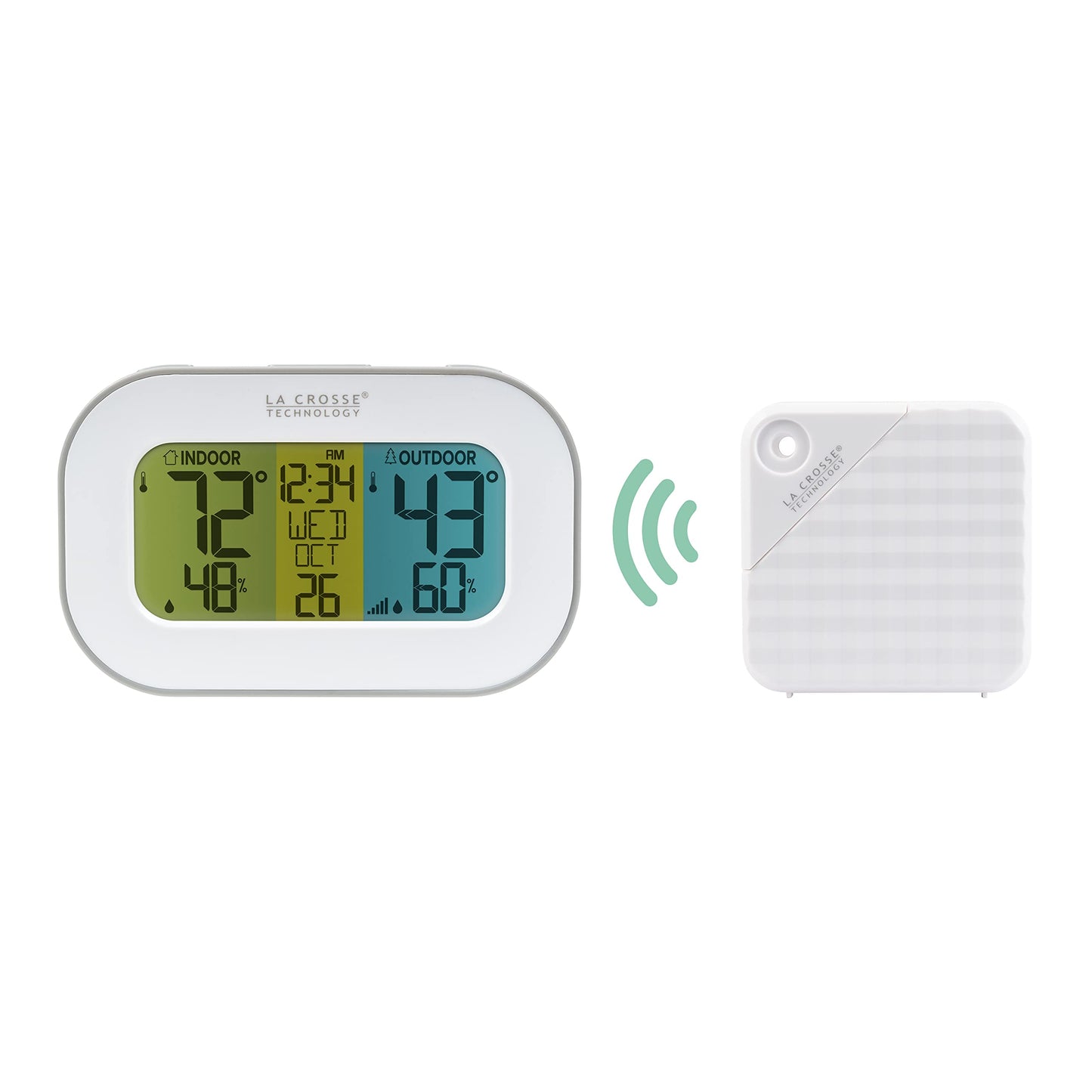 La Crosse Technology Tri-Color Digital Wireless Weather Station with Sensor, 308-148